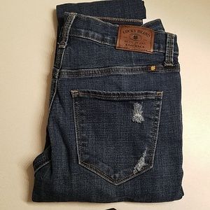 Lucky brand Bridget Skinny capri length je…